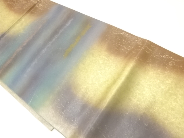 アンティーク　抽象模様袋帯（材料）